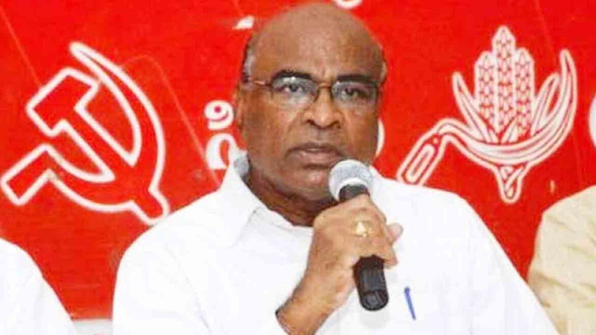 chada venkata reddy said that the bjp government has damaged the cooperative sector