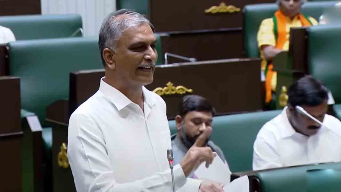 harish rao fire on cm revanth reddy in telangana assembly