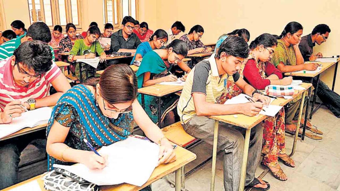 TS Intermediate Exam: Everything is ready for intermediate exams.. surveillance with CC cameras..!