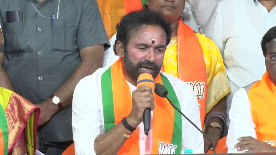 kishan reddy fires on brs and congress