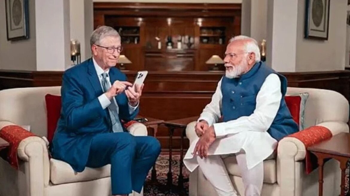 PM Modi-Bill gates: Bill Gates' 'Chai Pay discussion' with Modi.. Appreciation for Indians..!
