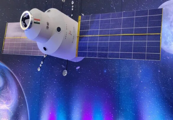 Delhi: India's first space station in space.. Here are the imaginations..!