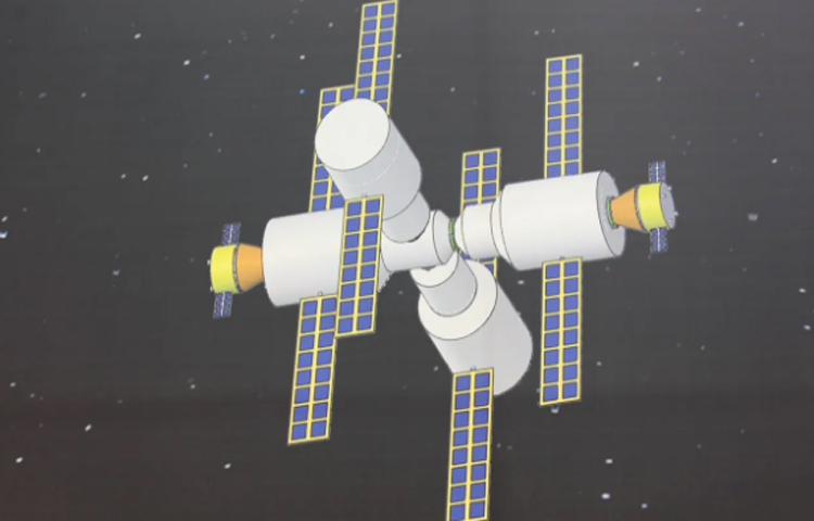 Delhi: India's first space station in space.. Here are the imaginations..!