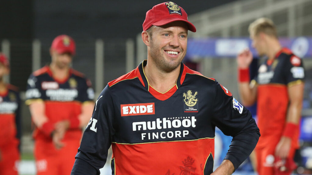 AB de Villiers, who has settled the bet, no longer needs to wear the CSK jersey