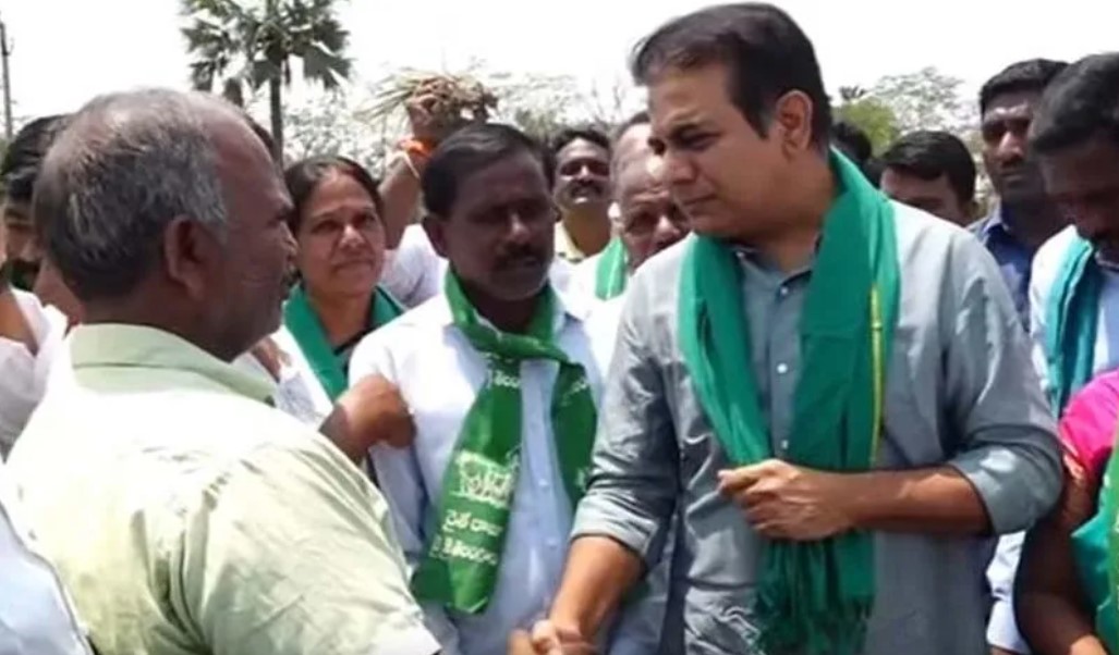 KTR: Seeing the condition of farmers is heart breaking: KTR