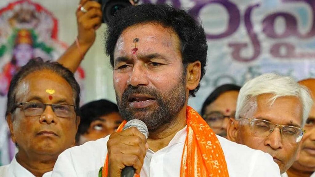 Will KTR say Allah Akbar.. is he so brave..? : Kishan Reddy challenge

